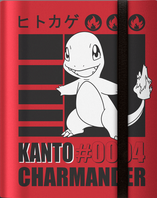 Kanto Charmander 9-Pocket Ultra Pro Binder #0004 AARC Hobbies Kanto Charmander 9-Pocket Ultra Pro Binder #0004 AARC Hobbies