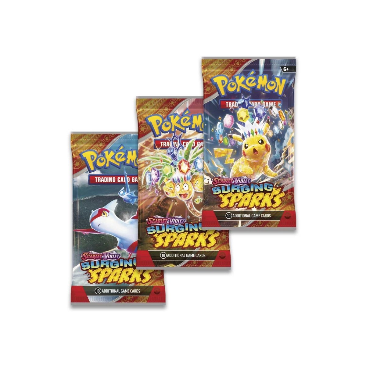 Scarlet & Violet - Surging Sparks 3 Booster Packs & Quagsire Promo Card