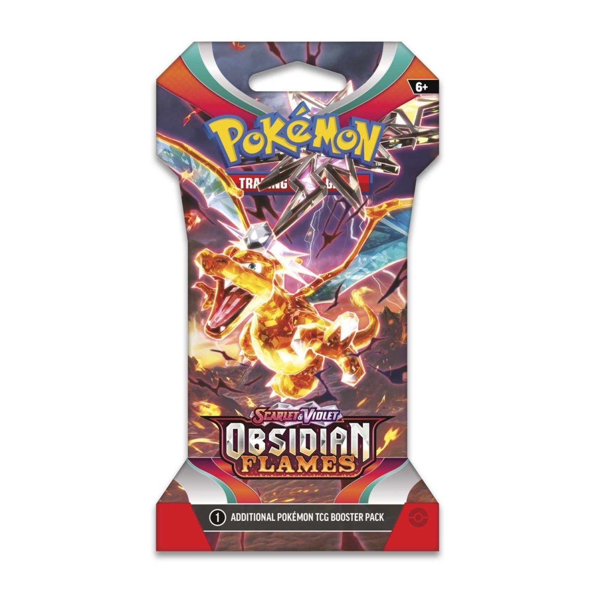 Pokémon TCG: Scarlet & Violet-Obsidian Flames Sleeved Booster Pack (10 Cards)