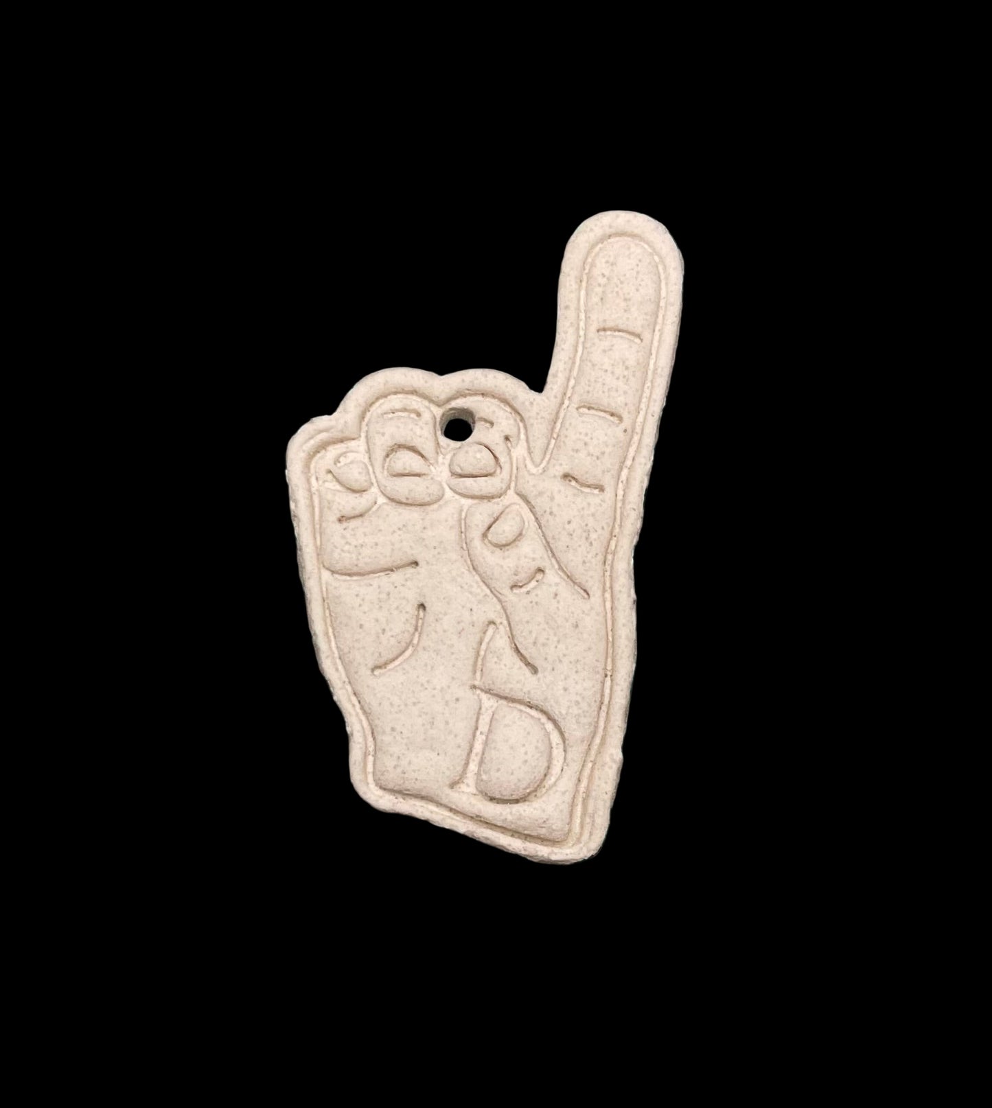 Custom ASL Finger Signs Salt Dough Ornaments and Wall Hangings