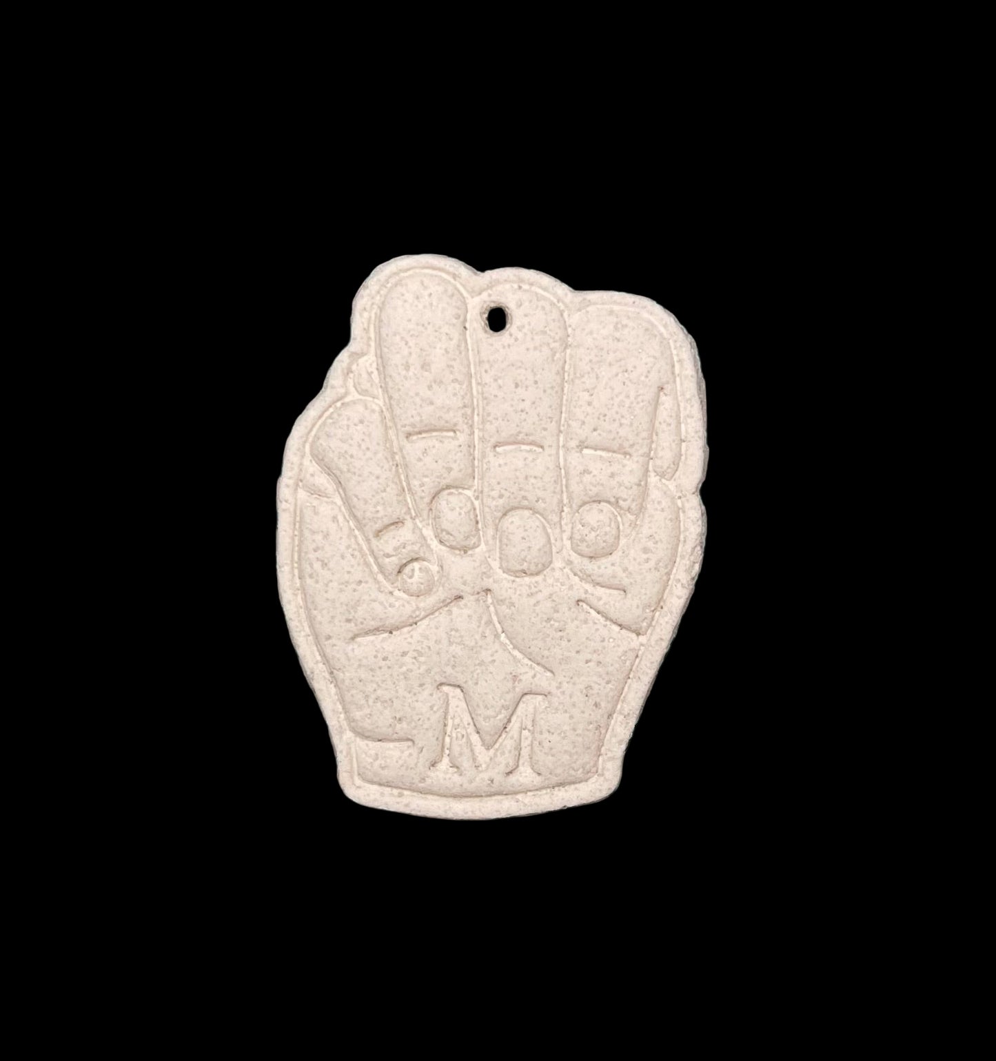 Custom ASL Finger Signs Salt Dough Ornaments and Wall Hangings