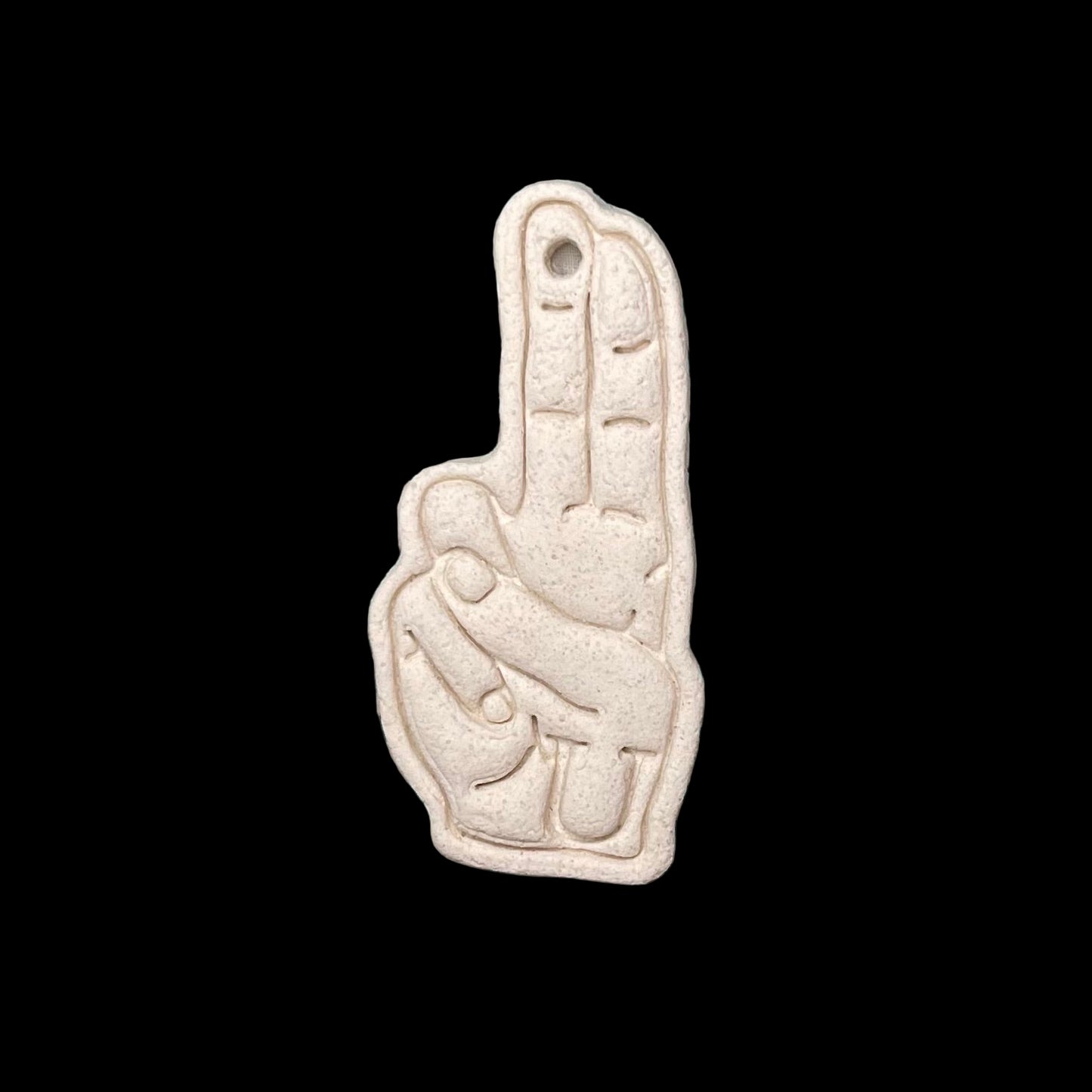 Custom ASL Finger Signs Salt Dough Ornaments and Wall Hangings