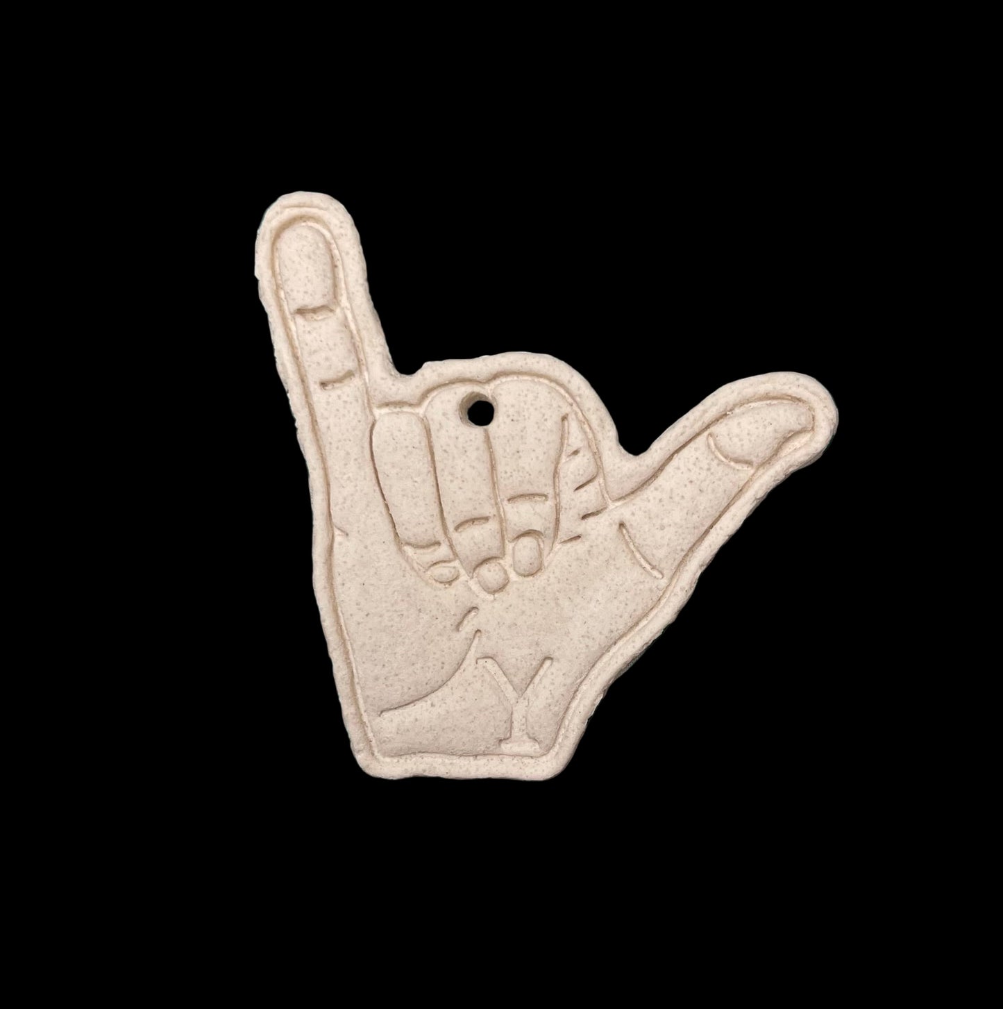 Custom ASL Finger Signs Salt Dough Ornaments and Wall Hangings