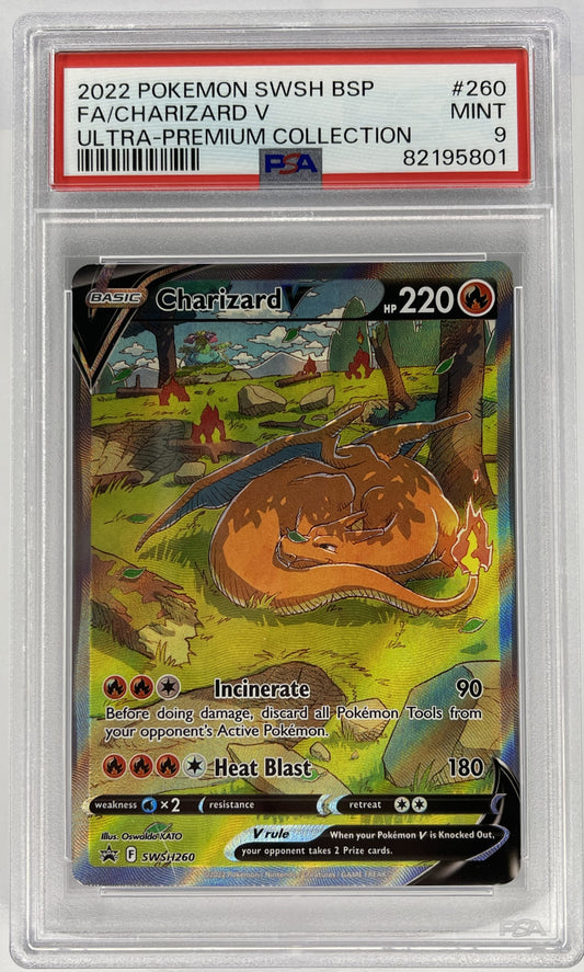 Charizard VMAX SWSH260 Ultra Premium Collection PSA 9