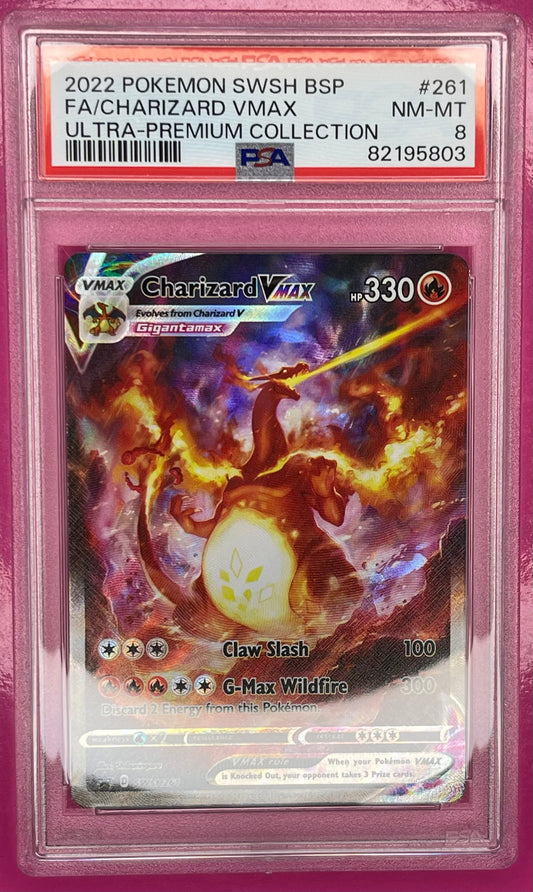 Charizard VMAX SWSH261 Ultra Premium Collection PSA 8