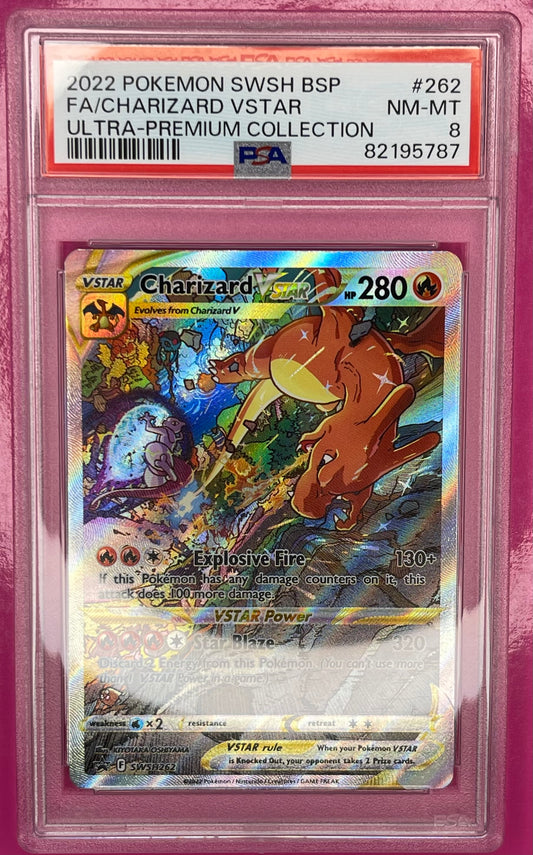 Charizard VMAX SWSH262 Ultra Premium Collection PSA 8