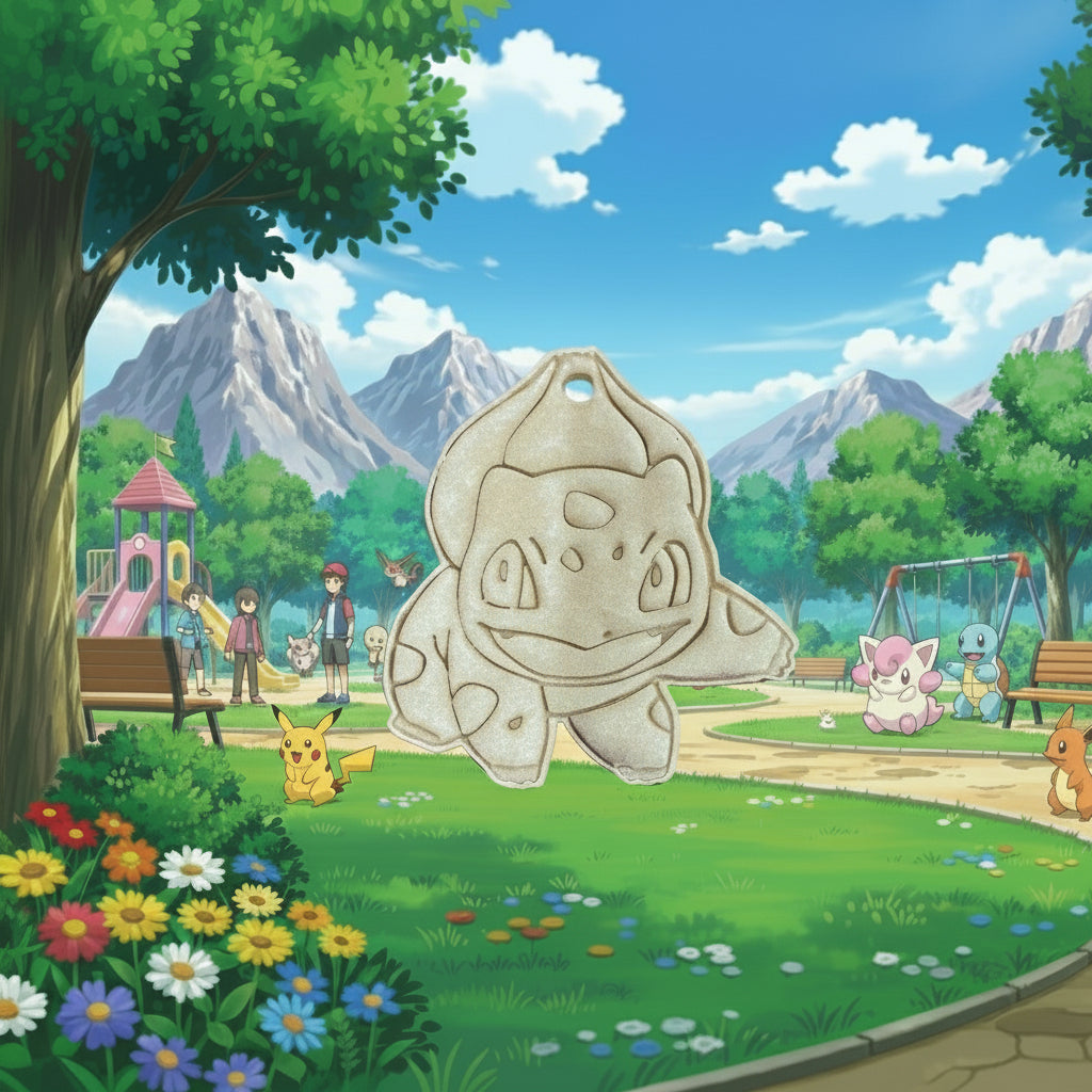 Custom Pokémon Salt Dough Ornaments set of 5 or Individual Ornaments