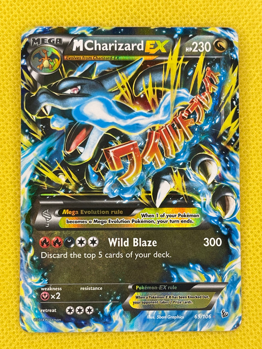 Mega M Charizard EX 69/106 X&Y Flashfire 2014 Near Mint