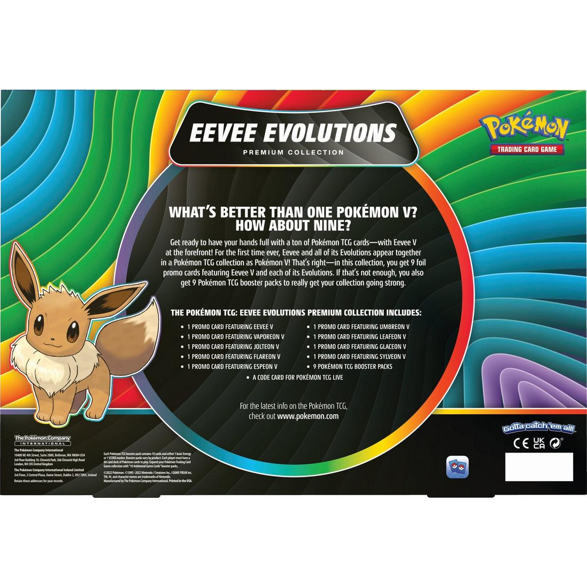 Pokemon Trading Card Game: Eevee V Premium Collection AARC Hobbies Pokemon Trading Card Game: Eevee V Premium Collection AARC Hobbies