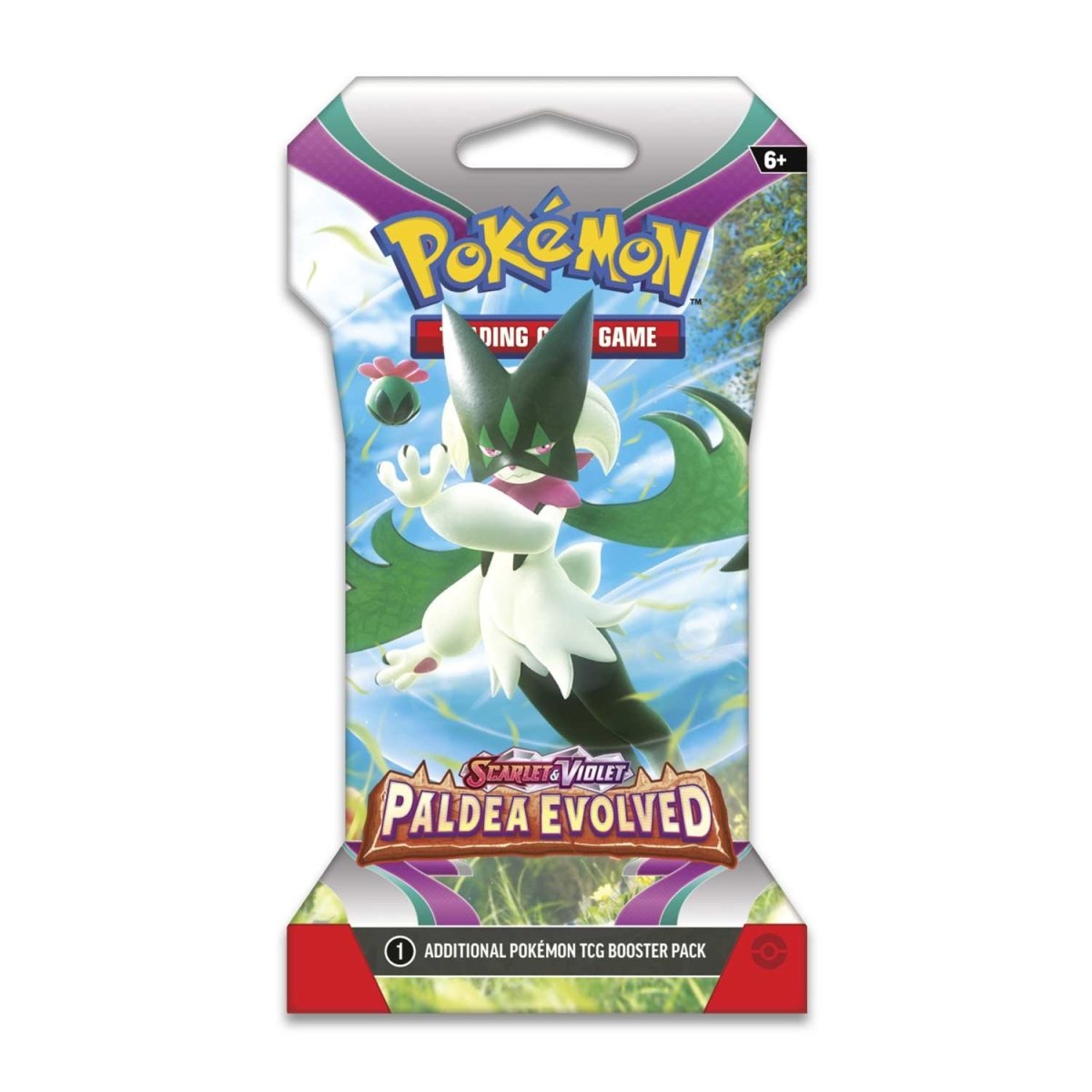 Pokémon TCG: Scarlet & Violet-Paldea Evolved Sleeved Booster Pack (10 Cards)