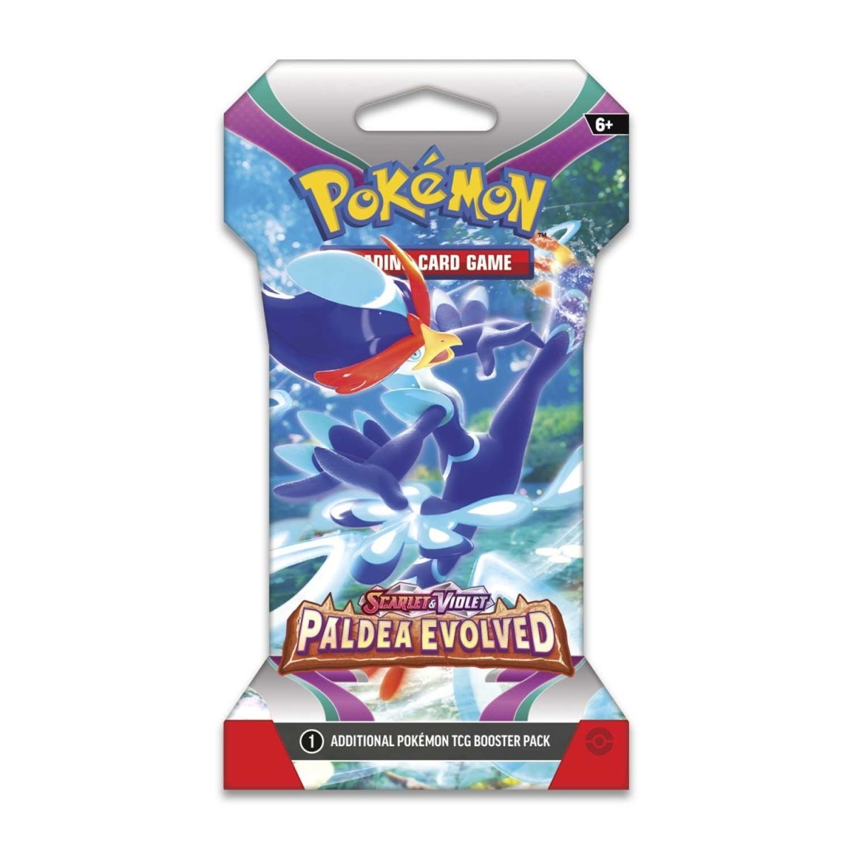 Pokémon TCG: Scarlet & Violet-Paldea Evolved Sleeved Booster Pack (10 Cards)